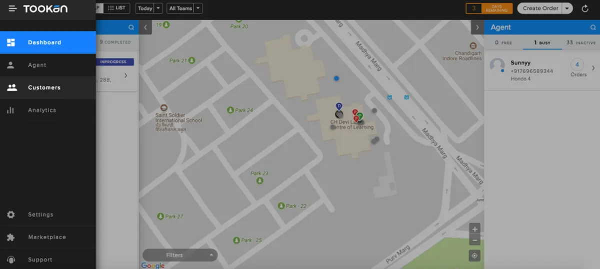 Tookan : test de l'interface de ce logiciel de gestion des livraisons pour entreprise Tookan : test de l'interface de ce logiciel de gestion des livraisons pour entreprise