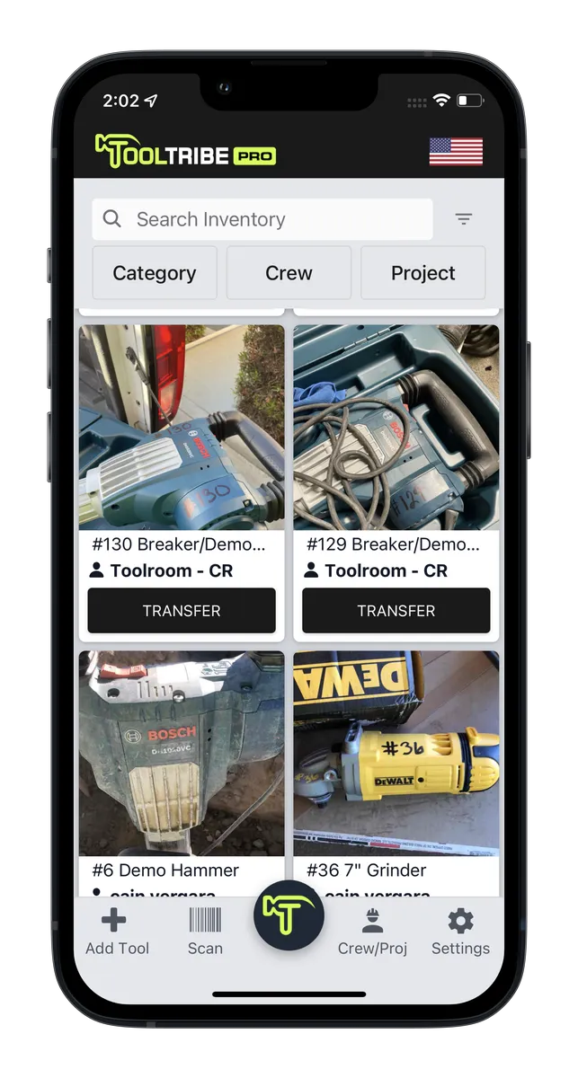 Tooltribe : test de l'interface de ce logiciel de gestion de l'outillage pour entreprise