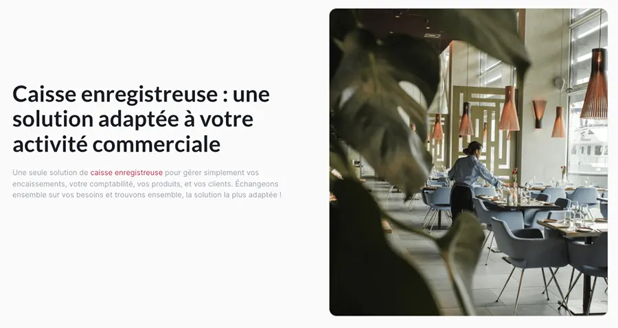 Toporder : fonctionnalités de caisse enregistreuse