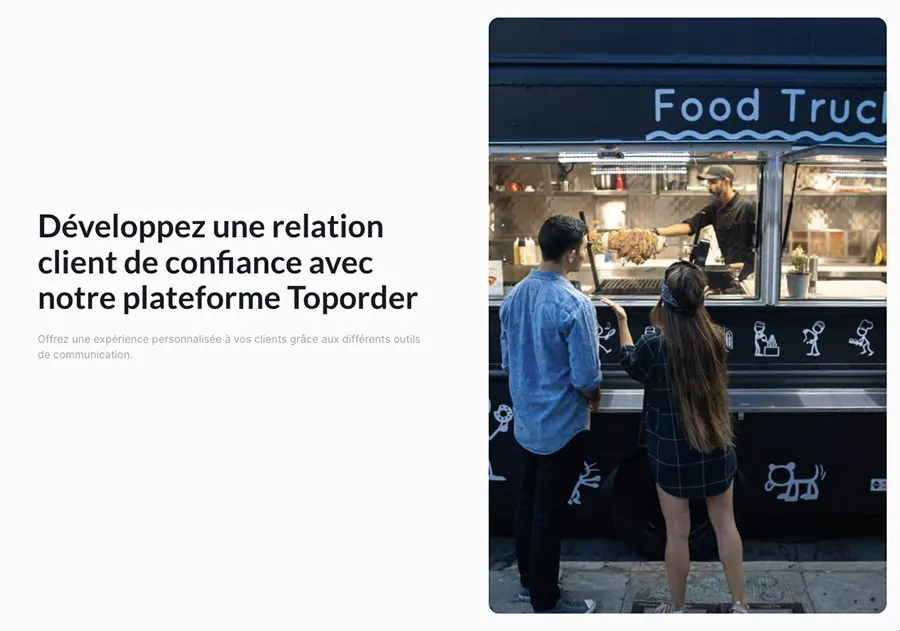 Toporder : fonctionnalités de fidélisation