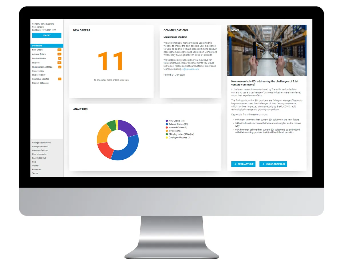 Transalis EDI : test de l'interface de ce logiciel EDI pour entreprise Transalis EDI : test de l'interface de ce logiciel EDI pour entreprise