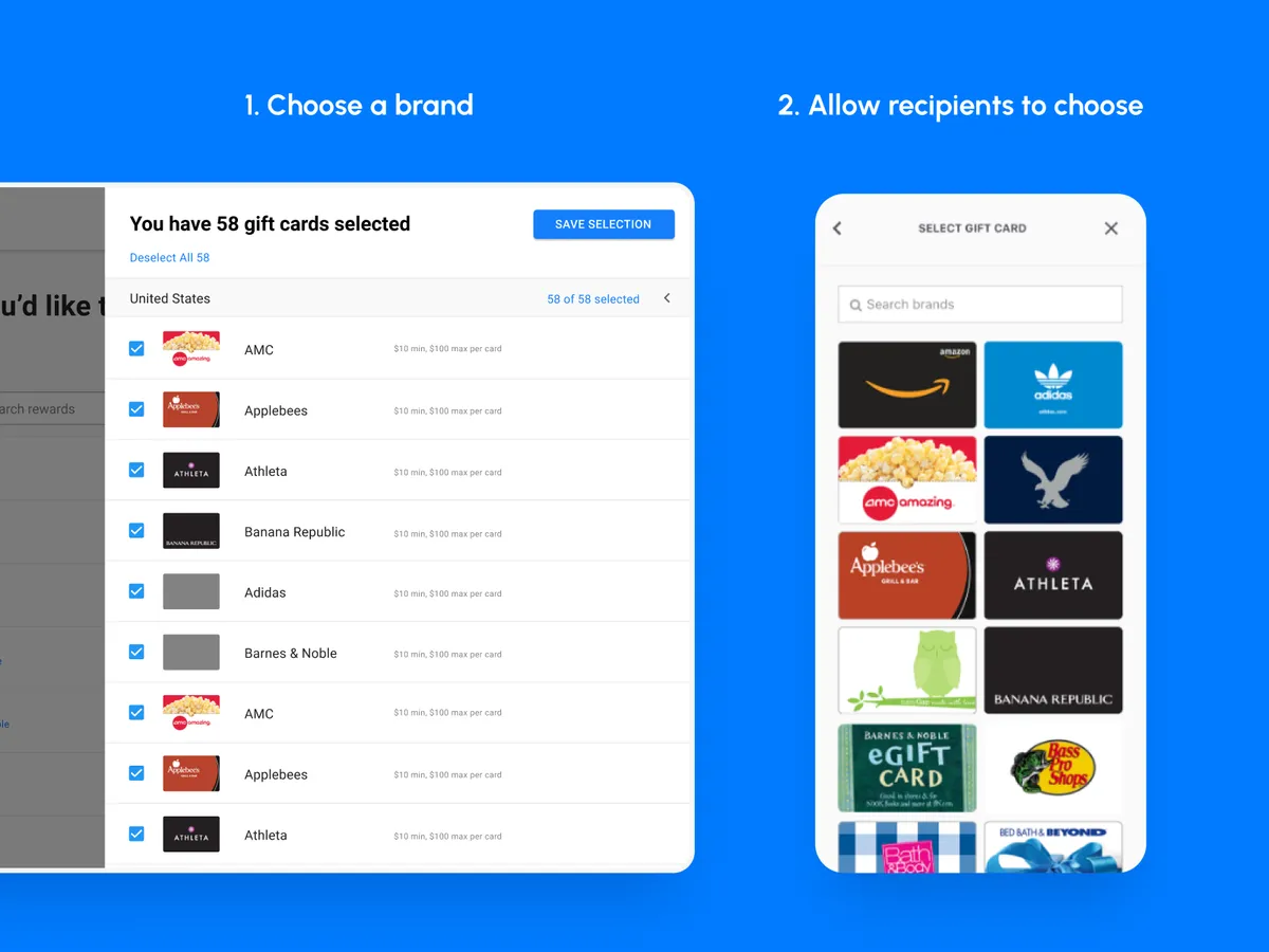 Tremendous : test de l'interface de ce service de transfert d'argent pour entreprise Tremendous : test de l'interface de ce service de transfert d'argent pour entreprise
