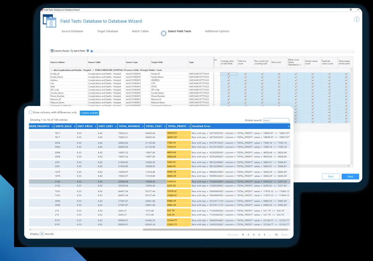 Tricentis Data Integrity : test de l'interface de ce logiciel de test de performance / de charge pour entreprise Tricentis Data Integrity : test de l'interface de ce logiciel de test de performance / de charge pour entreprise