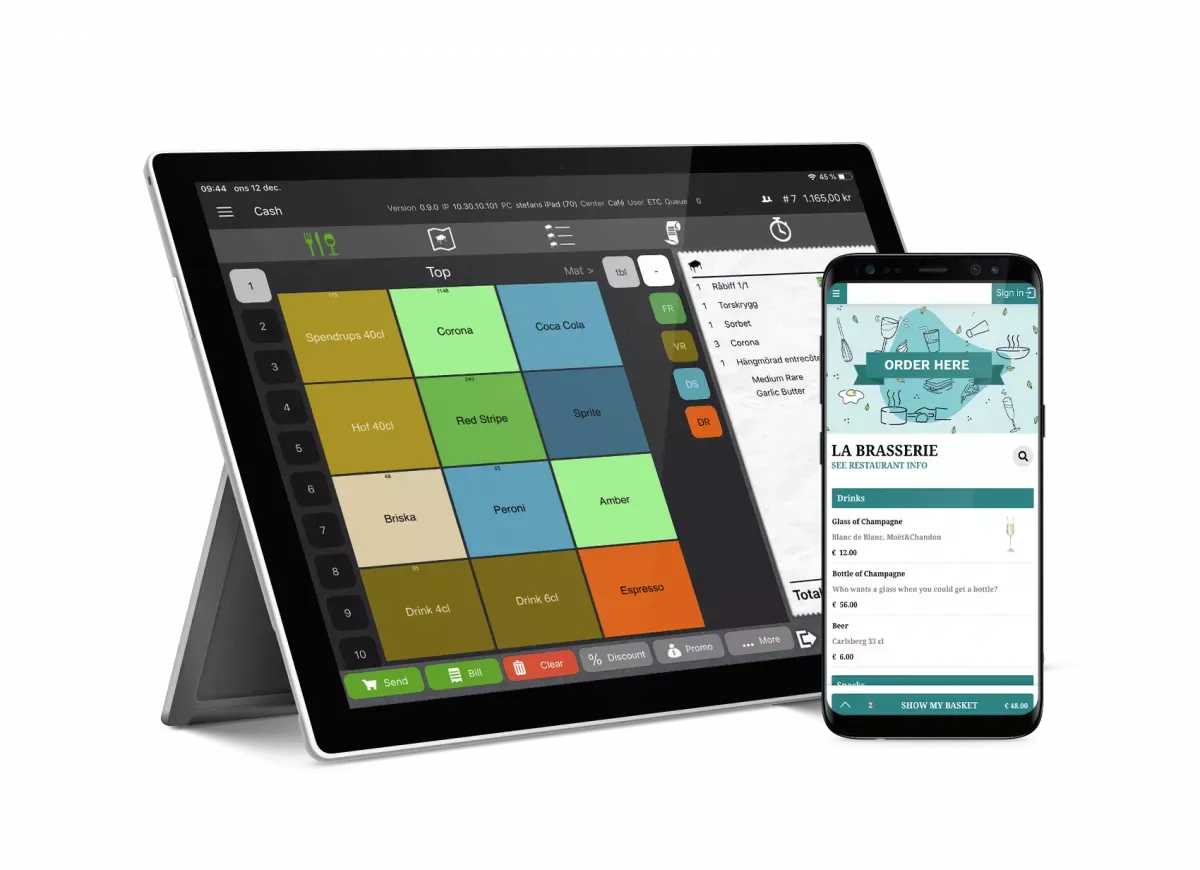 Trivec : test de l'interface de ce logiciel de caisse pour restaurants pour entreprise