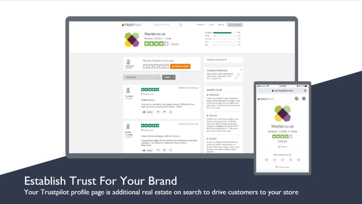 Trustpilot : test de l'interface de ce logiciel de gestion des avis pour entreprise Trustpilot : test de l'interface de ce logiciel de gestion des avis pour entreprise