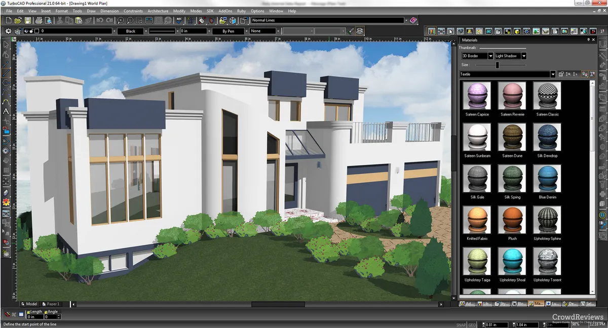 TurboCAD : test de l'interface de ce logiciel CAO / CAD pour entreprise TurboCAD : test de l'interface de ce logiciel CAO / CAD pour entreprise