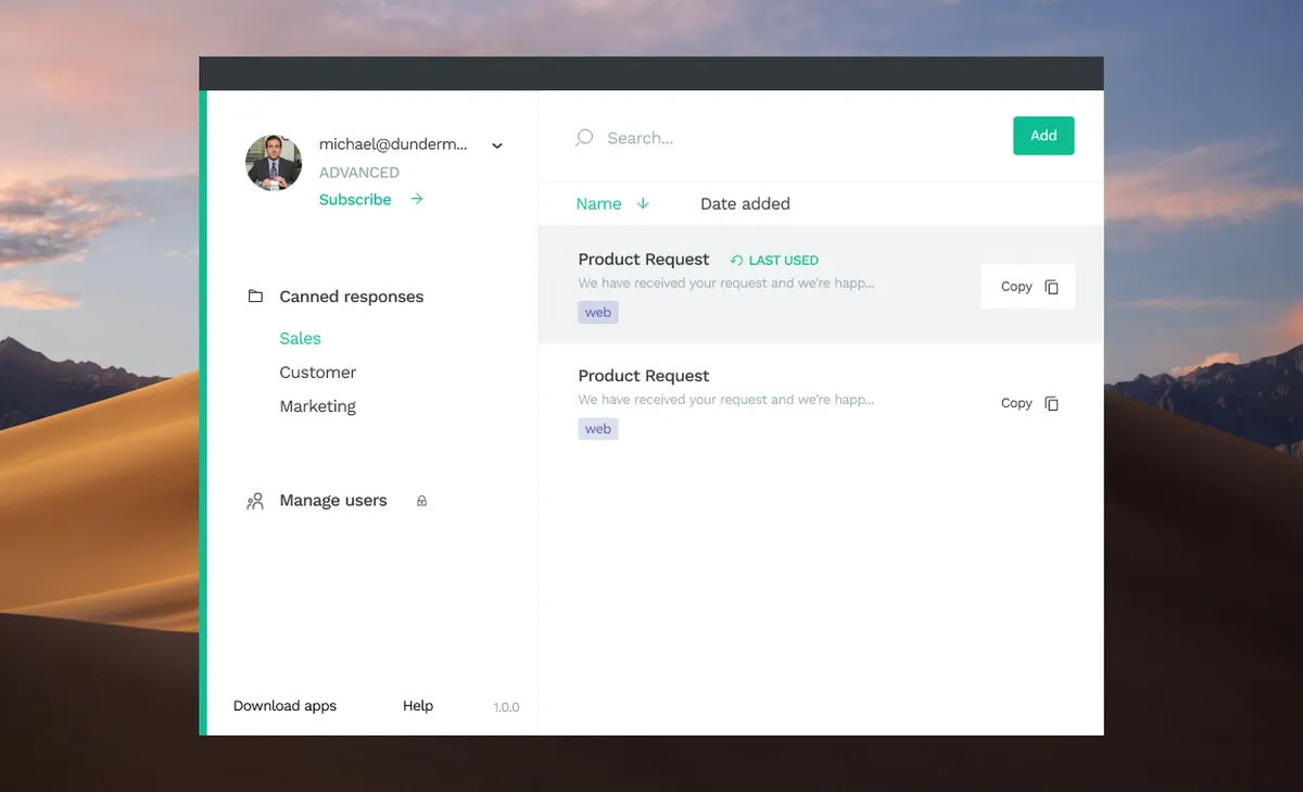 Typedesk : test de l'interface de ce logiciel de productivité pour entreprise Typedesk : test de l'interface de ce logiciel de productivité pour entreprise