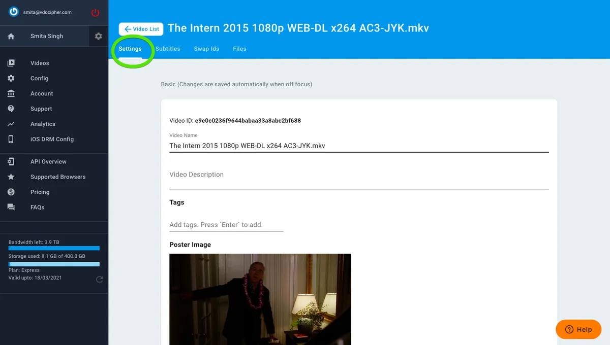 Vdocipher : test de l'interface de ce logiciel de gestion vidéo pour entreprise