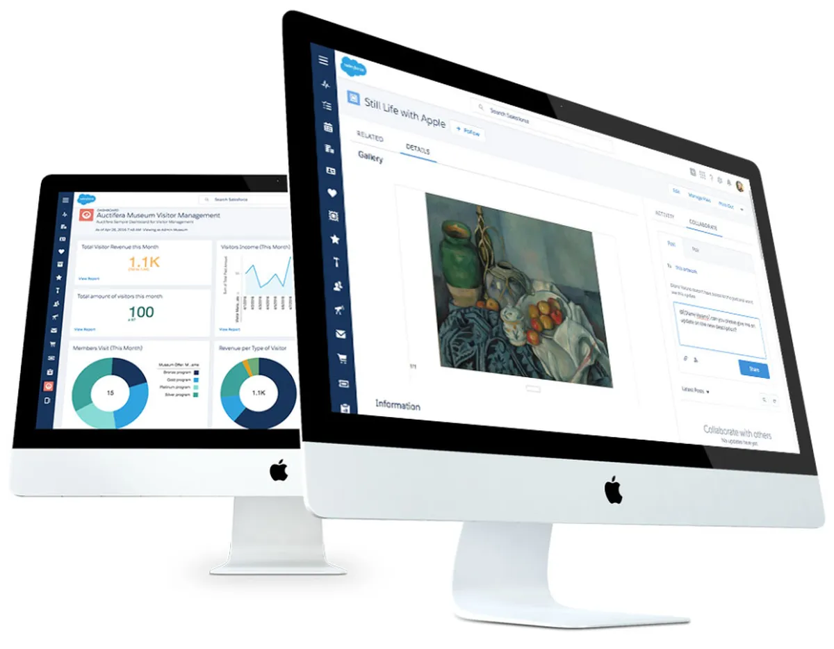 Veevart : test de l'interface de ce logiciel pour musée pour entreprise Veevart : test de l'interface de ce logiciel pour musée pour entreprise