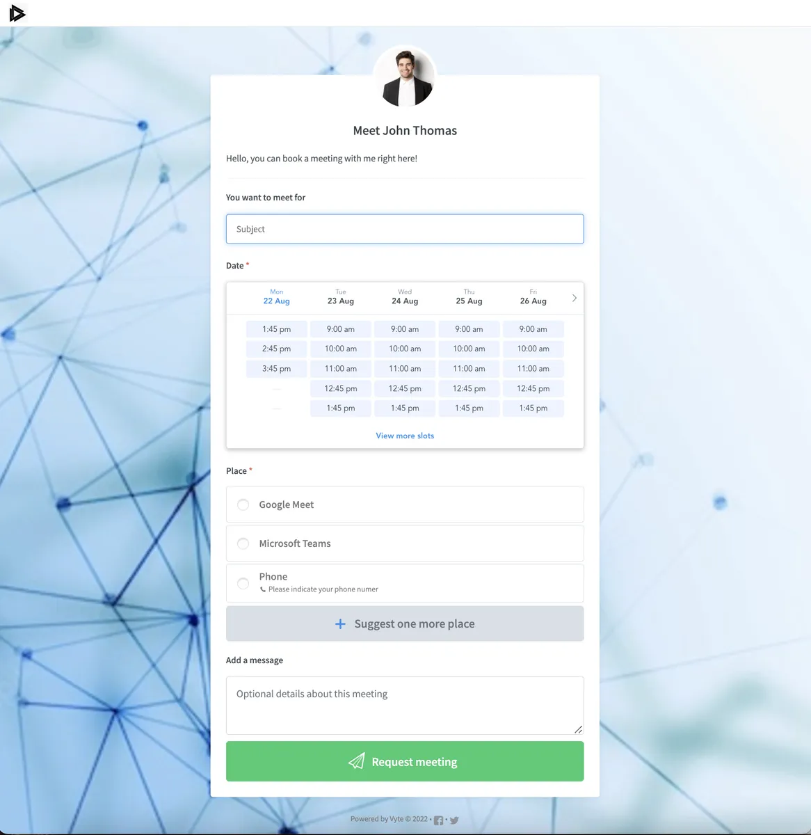 Vyte : test de l'interface de ce logiciel de planning d'équipe pour entreprise Vyte : test de l'interface de ce logiciel de planning d'équipe pour entreprise