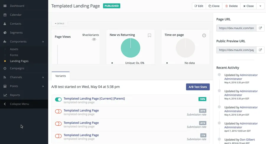 WebAnyOne capture d'écran landing page WebAnyOne capture d'écran landing page