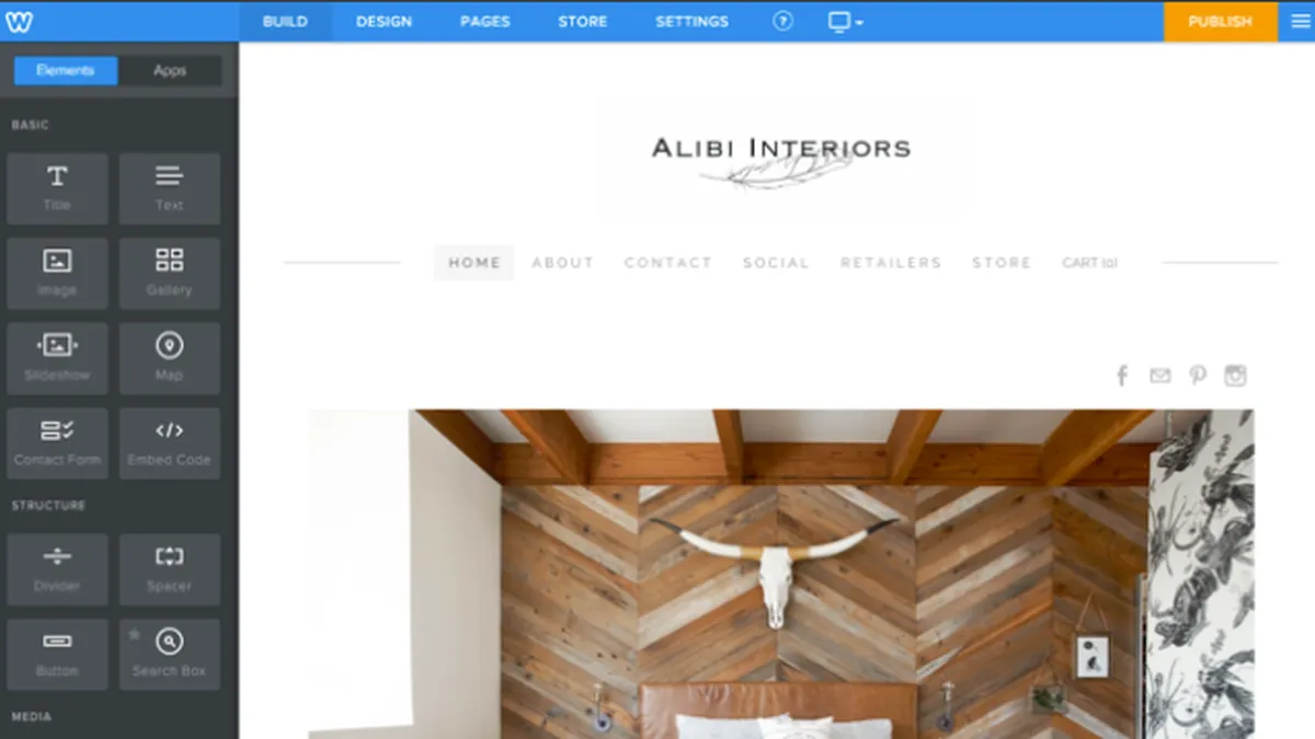 Weebly : test de l'interface de ce logiciel de création de site Internet pour entreprise
