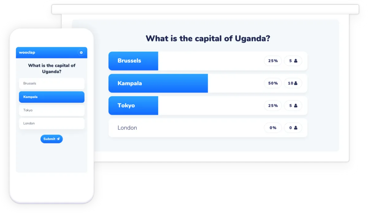 Wooclap : test de l'interface de ce logiciel de réponse à l'audience / public pour entreprise Wooclap : test de l'interface de ce logiciel de réponse à l'audience / public pour entreprise
