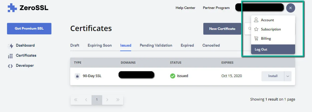 ZeroSSL : test de l'interface de ce outil de certificats SSL pour entreprise ZeroSSL : test de l'interface de ce outil de certificats SSL pour entreprise