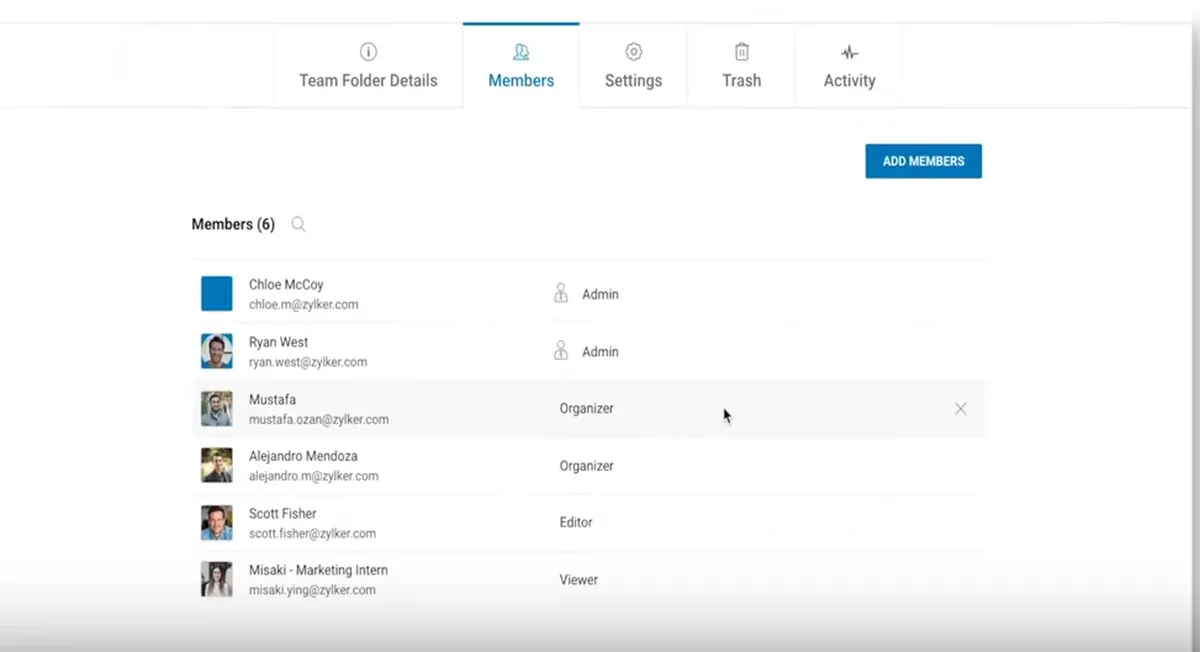 Zoho remotely : test de l'interface de ce logiciel de travail à distance pour entreprise