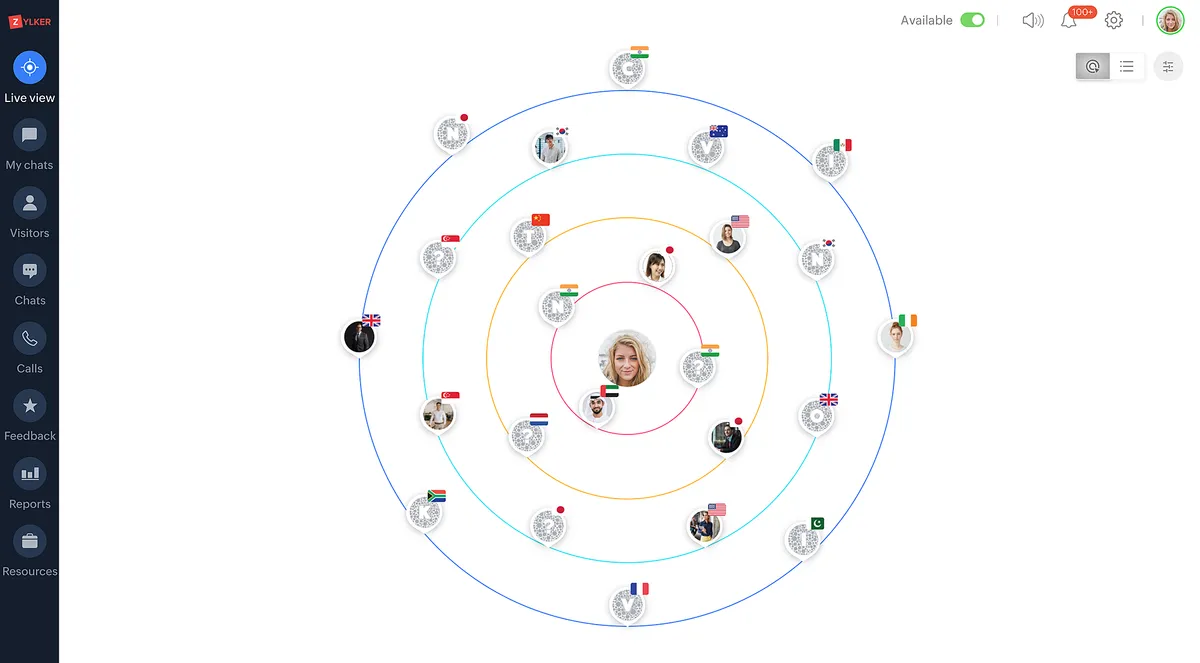 Zoho SalesIQ : test de l'interface de ce logiciel d'engagement client pour entreprise Zoho SalesIQ : test de l'interface de ce logiciel d'engagement client pour entreprise