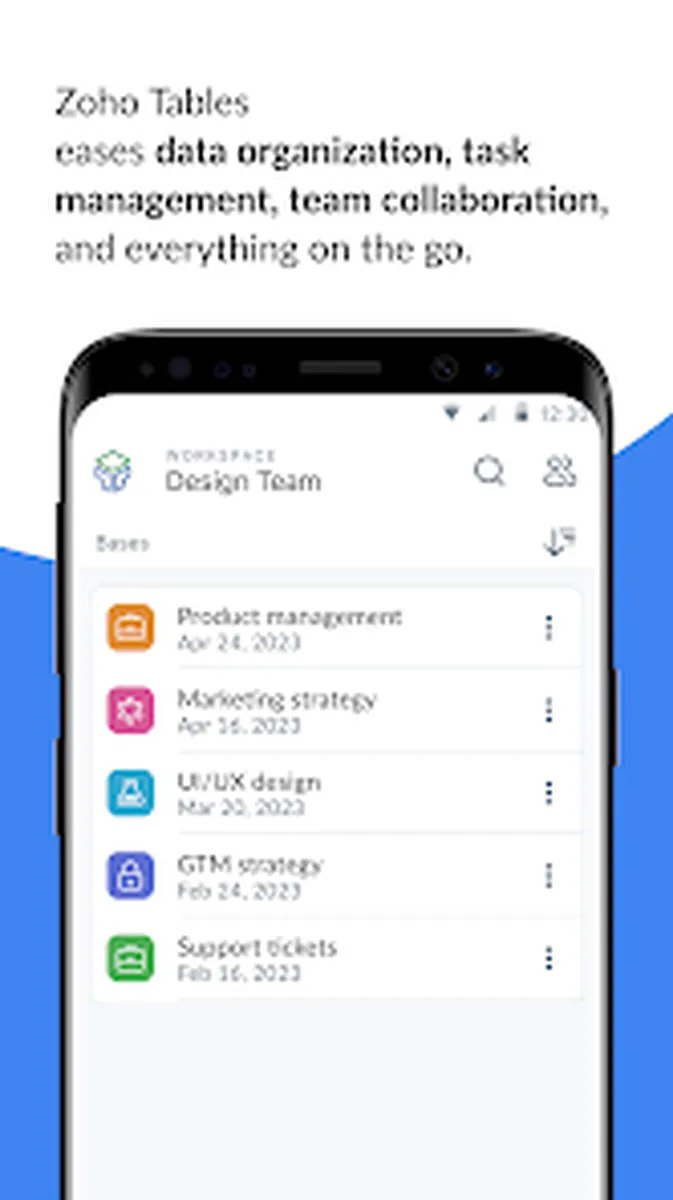 Zoho Tables : test de l'interface de ce logiciel de tableur pour entreprise Zoho Tables : test de l'interface de ce logiciel de tableur pour entreprise